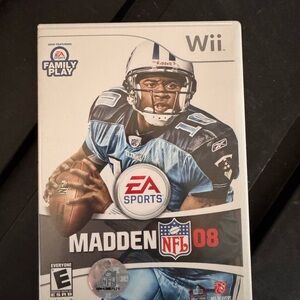 Nintendo Wii Madden NFL 08 Video Game